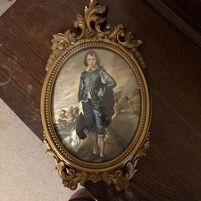 Vintage brass oval for sale  Breeding