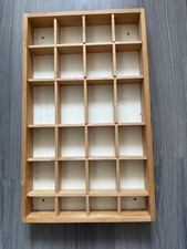 Wooden display shelves for sale  WORTHING