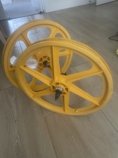 Skyway wheels yellow for sale  NORWICH