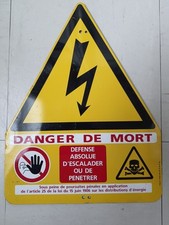 Panneau signalisation danger d'occasion  Saint-Paterne-Racan