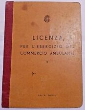 Licenza esercizio commercio usato  Campobello di Licata