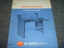 Acro model 36k for sale  Dubuque