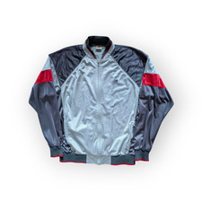 Jaqueta esportiva vintage anos 80/90 New Balance Running Wear EUA cinza vermelha tamanho GG comprar usado  Enviando para Brazil