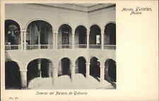 Cartão postal vintage Merida Yucatan Interior del Palácio de Gobierno c1910, usado comprar usado  Enviando para Brazil