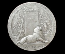 Medaglia In Argento - Pro Patria - Ministro Della Guerra - 1911, usado comprar usado  Enviando para Brazil