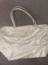 Longchamp pliage cream for sale  WARLINGHAM