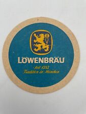 Sottobicchiere birra lowenbrau usato  Tivoli