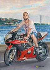 Transforme sua foto Para Decoração Do Lar Moderno Arte Pintura Personalizada Em Canvas Wall Art comprar usado  Enviando para Brazil