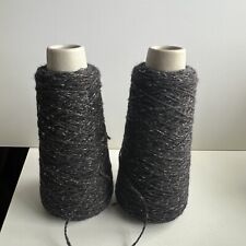 Charcoal wool silk for sale  HARROGATE