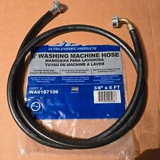 Mangueira de borracha para máquina de lavar roupa Ultra Dynamic Products WA6107106 3/8 pol. x 6 pés comprar usado Mangueira de borracha para máquina de lavar roupa Ultra Dynamic Products WA6107106 3/8 pol. x 6 pés comprar usado  Enviando para Brazil
