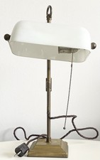 Alte bankerlampe brüniertes gebraucht kaufen  Berlin