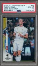 2019-20 Topps Chrome UCL Gold Refractor #64 Gareth Bale 21/50 PSA 10 comprar usado  Enviando para Brazil