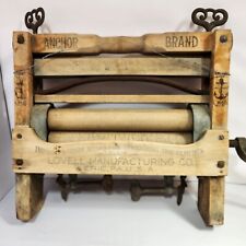 Antique anchor wringer for sale  Middlebury