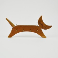 Chaveiro de teca vintage - Porta-chaves - Gato - Ganchos, usado comprar usado  Enviando para Brazil