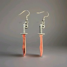 Sword earrings blade for sale  BURNHAM-ON-SEA