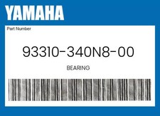 Rolamento genuíno Yamaha - 93310-340N8-00 comprar usado Rolamento genuíno Yamaha - 93310-340N8-00 comprar usado  Enviando para Brazil