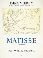 Matisse dessins affiche d'occasion  Paris XVIII