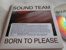 Sound Team – Born To Please Promo  Parlophone – 0946 3 72824 2 7 CD Single comprar usado  Enviando para Brazil