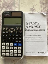 Casio 991de classwiz gebraucht kaufen  Osterberg