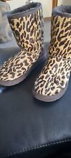 Ugg genuine leopard for sale  SPENNYMOOR