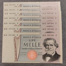 1000 lire verdi usato  Roma
