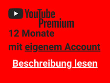 Youtube premium monate gebraucht kaufen  Dortmund