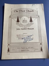 PHILIPJAMES THE FIRST NOWELL ORGAN PARTITURA DEVOCIONAL RELIGIOSO ANOS 20 FERIADO comprar usado  Enviando para Brazil