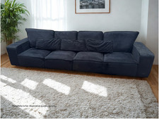 Black velvet seater for sale  OSSETT