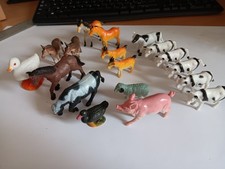 Lot figurines animaux d'occasion  Franqueville-Saint-Pierre