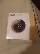 Termostato Nest Learning 3ª Geração WiFi - Cobre (T3021US)™, usado comprar usado  Enviando para Brazil