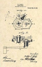 Usado, Impressão artística patenteada oficial da motocicleta Harley EUA - Início antigo 1916 - 148 comprar usado  Enviando para Brazil