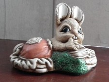 Woodlander stoneware figurine for sale  STOURBRIDGE