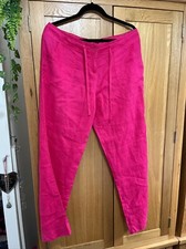 primark ladies linen trousers for sale  STROUD