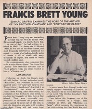 Francis brett young. for sale  SHREWSBURY