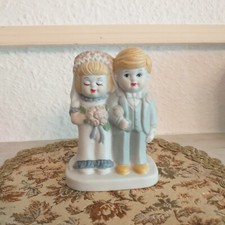 Porzellanfigur brautpaar weiß gebraucht kaufen  Werneuchen
