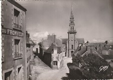 Cpsm ouessant eglise d'occasion  Expédié en Belgium