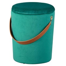 Pouf coffre velours d'occasion  Mouans-Sartoux