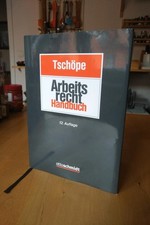 Tschöpe handbuch arbeitsrecht gebraucht kaufen  Bielefeld