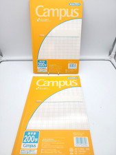 Campus Notebook Semib5 200 Quadrados Regidos 30 Folhas Pacote com 2 Importado do Japão no30k comprar usado  Enviando para Brazil
