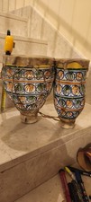 Coppia bongo ceramica usato  Santa Maria Capua Vetere