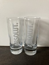 Absolut shot glasses for sale  TADLEY