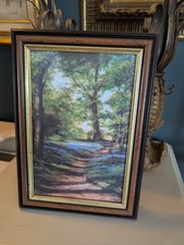Bluebells woods painting. for sale  PETERBOROUGH