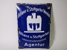 Altes emailliertes werbeschild gebraucht kaufen  Deutschland