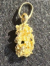 Pendentif pepite carats d'occasion  Étréchy