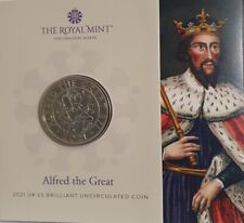 Usado, 2021 BU Alfred the Great £5 Brilhante Pacote de Moedas Não Circuladas comprar usado  Enviando para Brazil