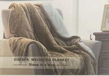 Sherpa weighted blanket for sale  DONCASTER