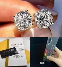 Moissanite 1ct 2ct for sale  DUNSTABLE