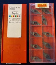 10 NOVAS INSERÇÕES SANDVIK VCGX 16 04 12-AL H10 (VCGX 333-AL) 1 PACOTE DE 10 INSERÇÕES, usado comprar usado  Enviando para Brazil