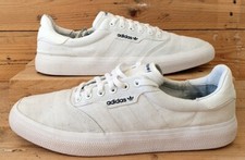Tênis Adidas Original 3MC Lona Baixa B22705 Triplo Branco Reino Unido 12/EUA 12.5/UE47 comprar usado  Enviando para Brazil