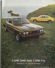 Brochure ford capri d'occasion  France